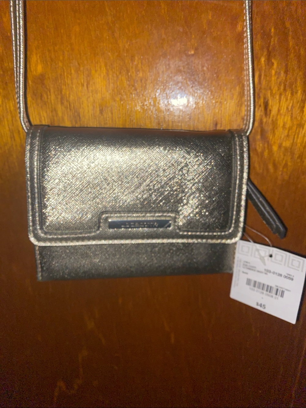 Liz Claiborne Metallic Gold Crossbody